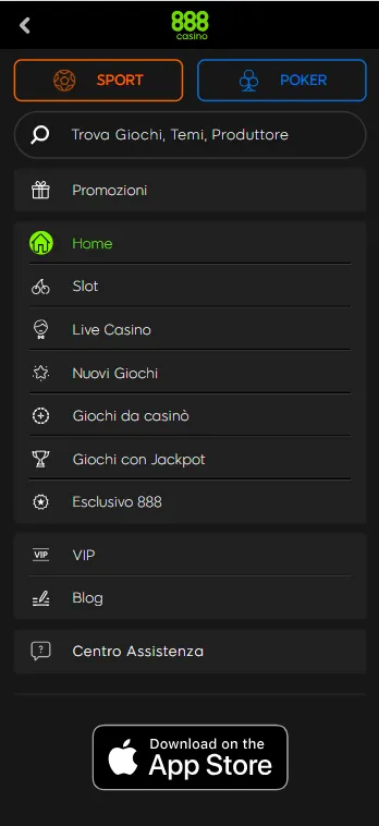 Effettua il login