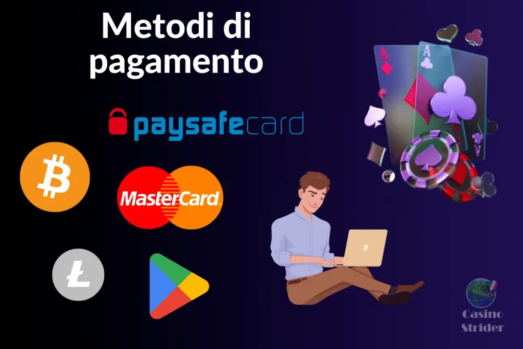 Metodi di pagamento casino stranieri