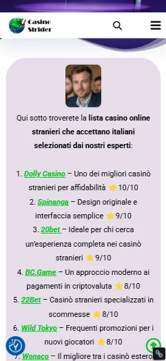 Scegli il Casinò