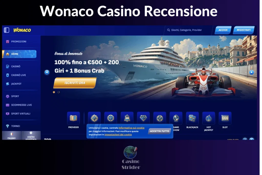wonaco casino