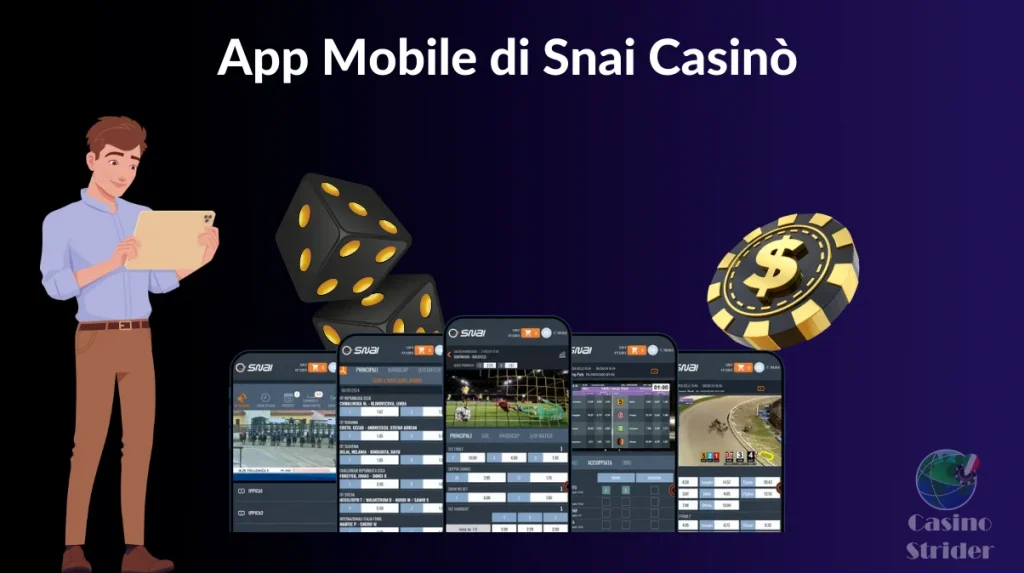App Mobile di Snai Casinò