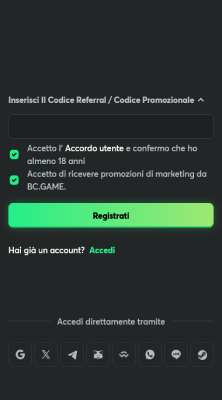 Codice promozionale