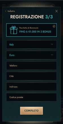 Preparati ad effettuare il deposito