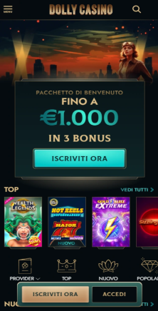 Registrazione su sito casinò online