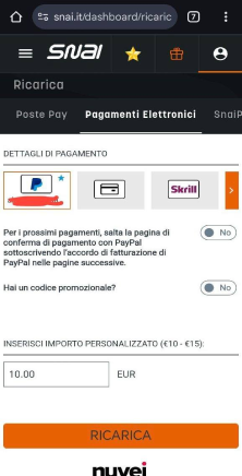 Specificare l'importo del contributo