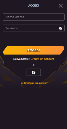 Registrati o accedi