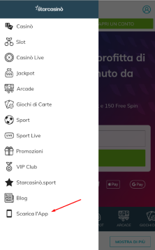 Trova categorie per scaricare l’app