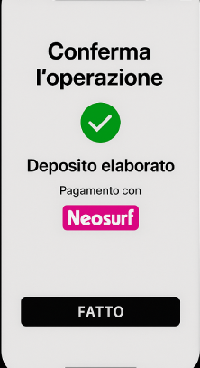 Conferma l’operazione