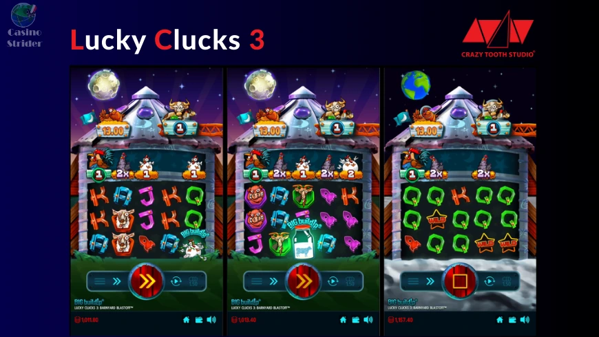 Lucky Clucks 3 Crazy Tooth Studio