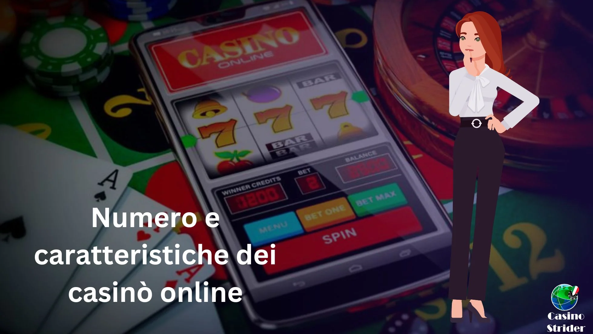 Numero e caratteristiche dei casinò online in Italia