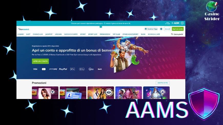 StarCasinò aams