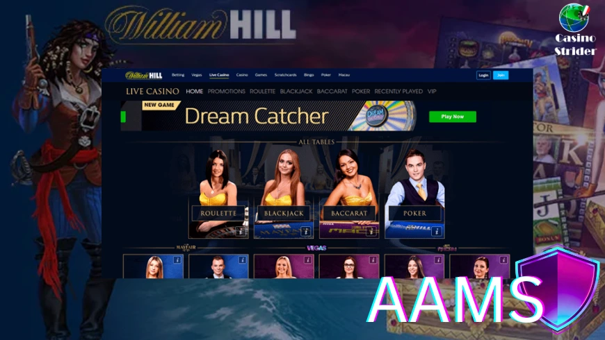 William Hill aams