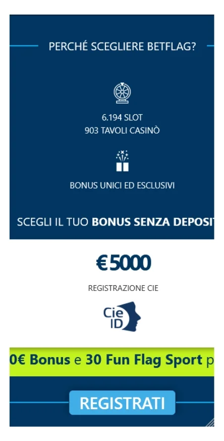 Accesso al sito