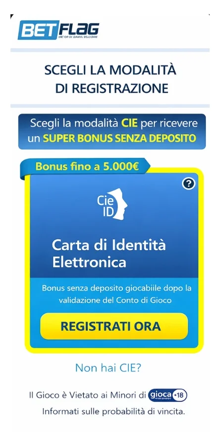 Scelta metodo