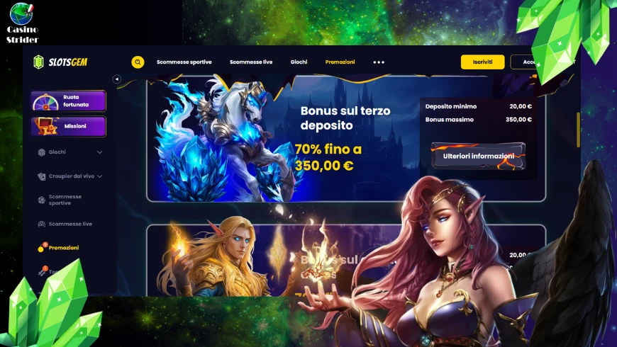 Bonus Slotsgem casinò