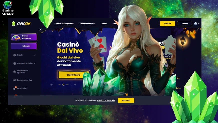 Slotsgem Casino in breve