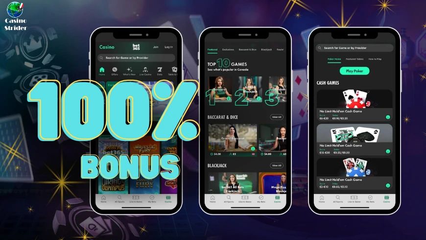 Come ottenere un bonus casinò 100%