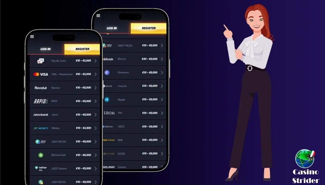 Depositi e prelievi su Quickwin